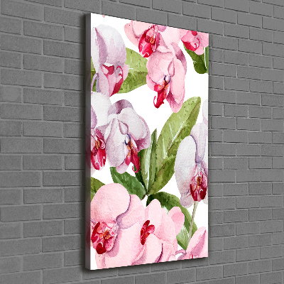 Canvas wall art Orchid