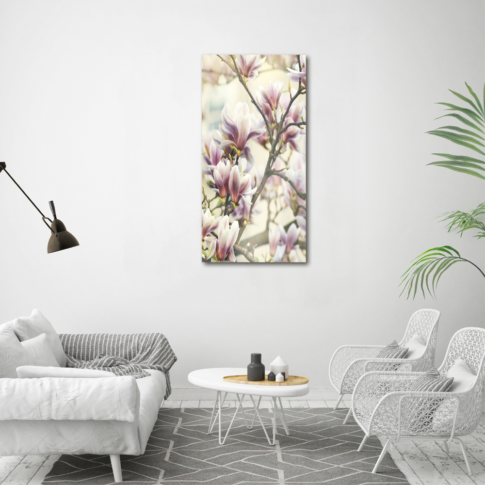 Large canvas wall art Magnolia