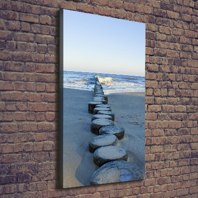 Canvas wall art Breakwater