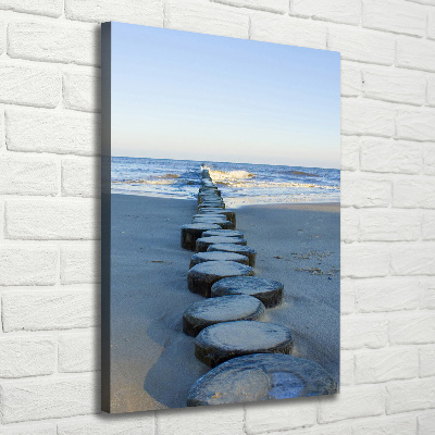 Canvas wall art Breakwater