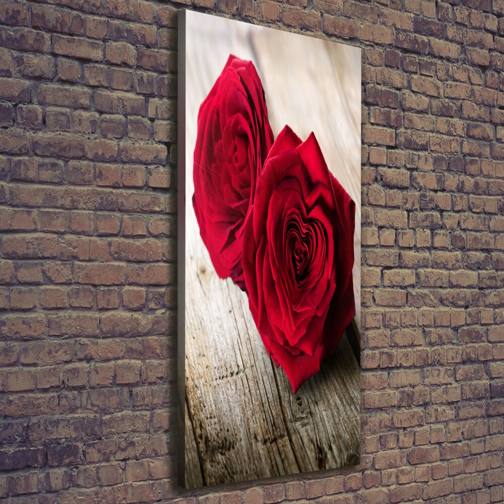 Canvas print Red roses