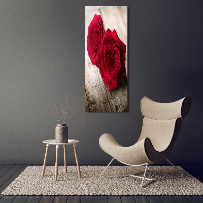 Canvas print Red roses