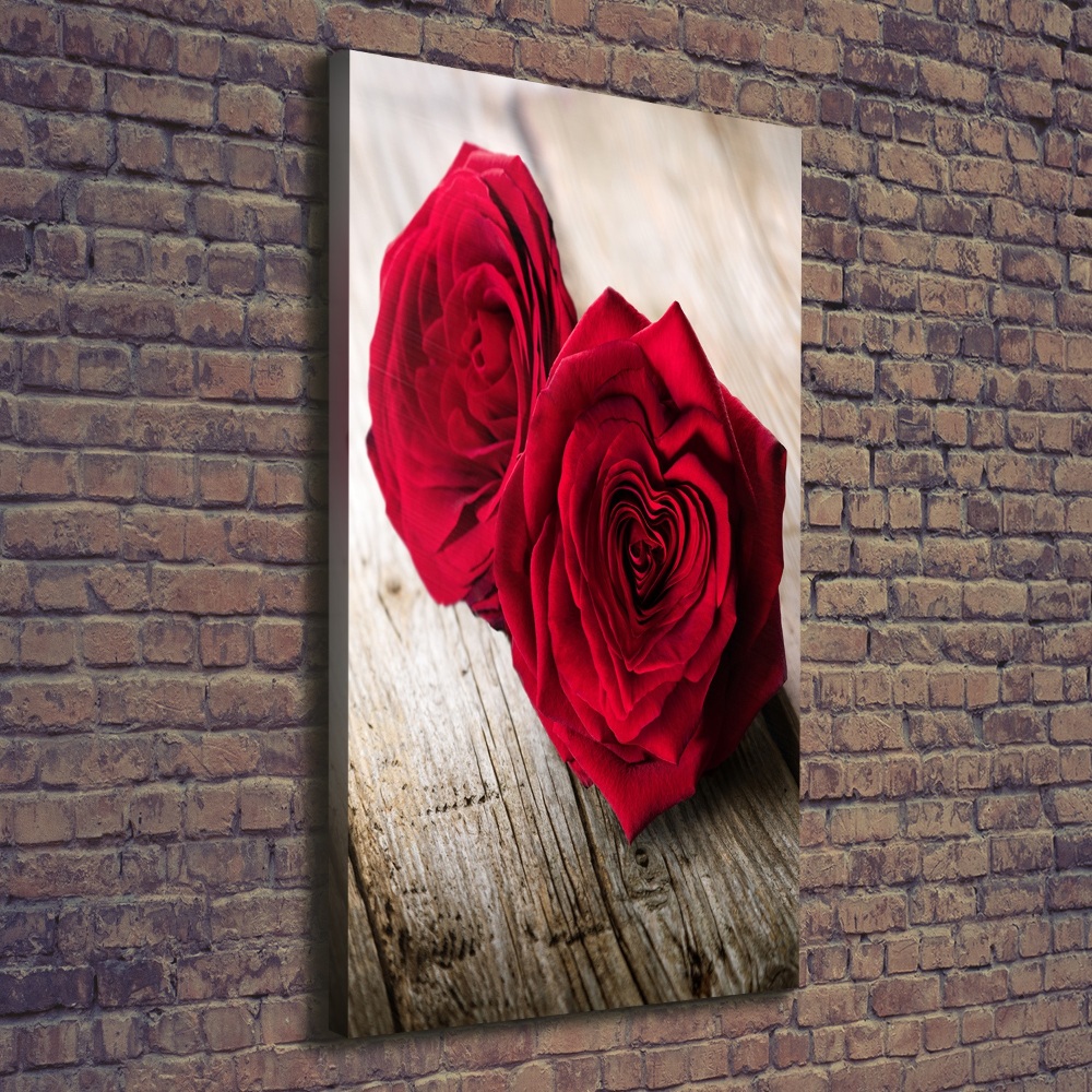 Canvas print Red roses