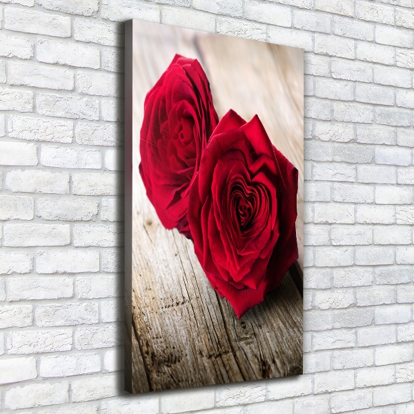 Canvas print Red roses