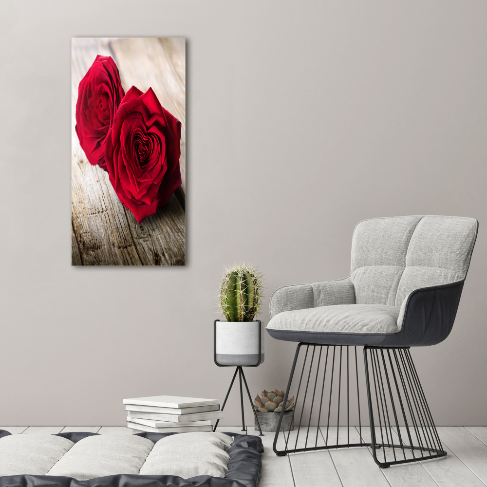 Canvas print Red roses