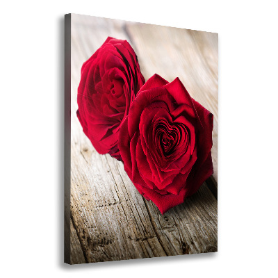 Canvas print Red roses