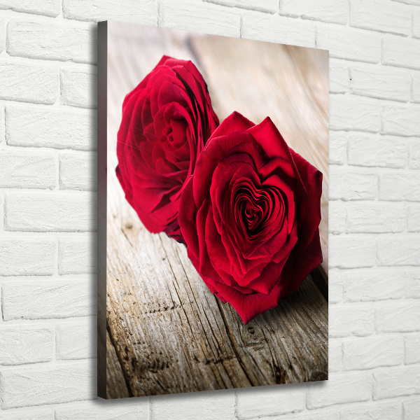 Canvas print Red roses