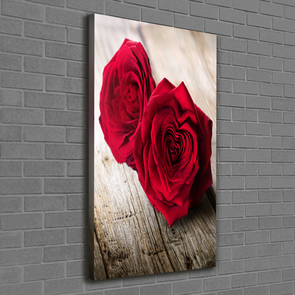 Canvas print Red roses