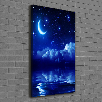 Canvas print Sky at night