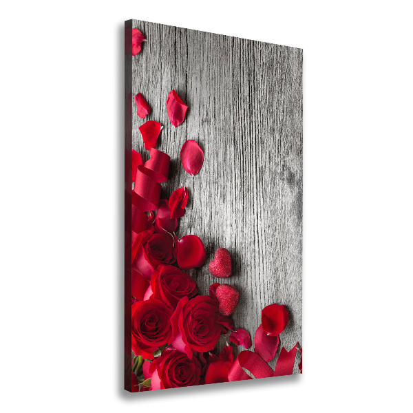 Canvas print Red roses