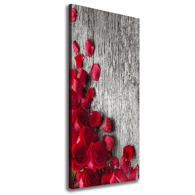 Canvas print Red roses