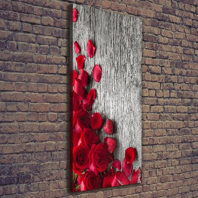 Canvas print Red roses