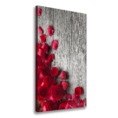 Canvas print Red roses