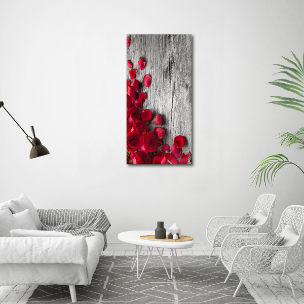 Canvas print Red roses