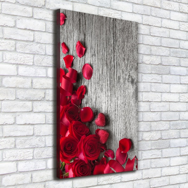 Canvas print Red roses