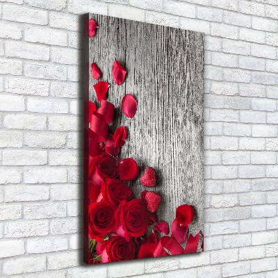 Canvas print Red roses