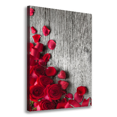 Canvas print Red roses