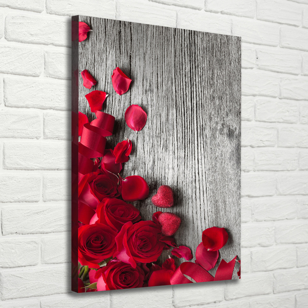 Canvas print Red roses