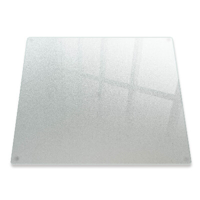 Glass worktop saver Square semitransparent