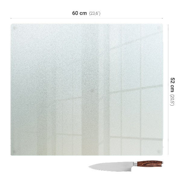 Worktop cover Rectangular semitransparent
