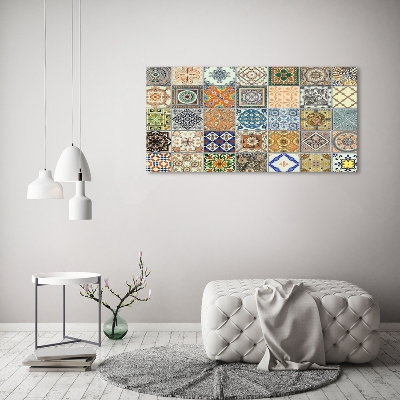 Glass art print Ceramic tiles