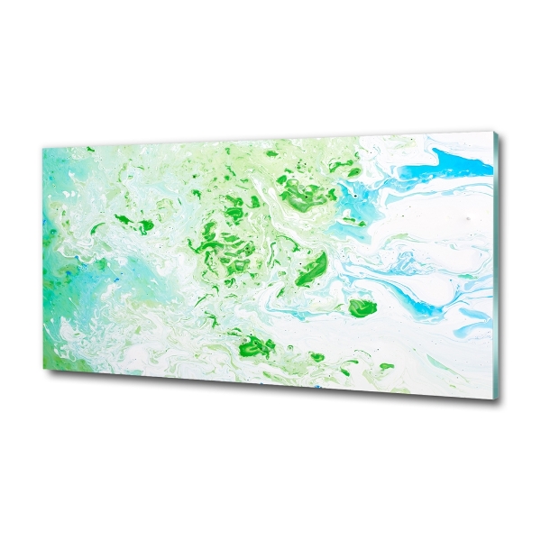 Printed glass wall art Abstract background