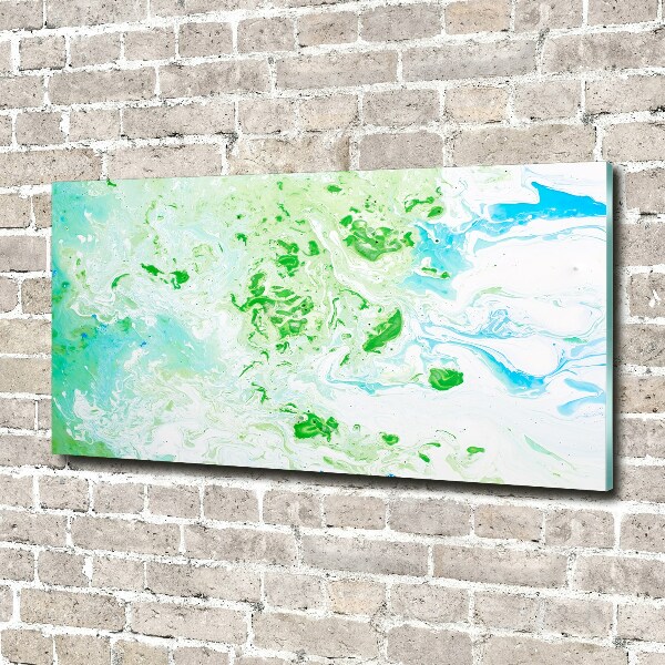 Printed glass wall art Abstract background