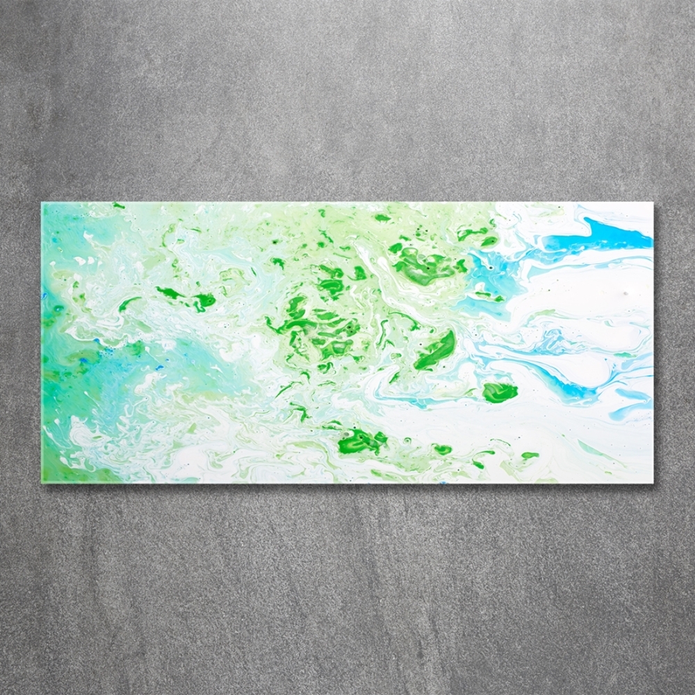 Printed glass wall art Abstract background