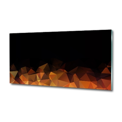 Glass picture wall art Abstraction