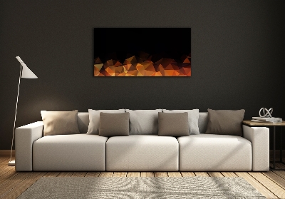 Glass picture wall art Abstraction