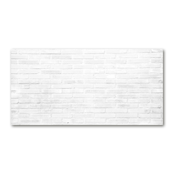 Glass art print Brick wall