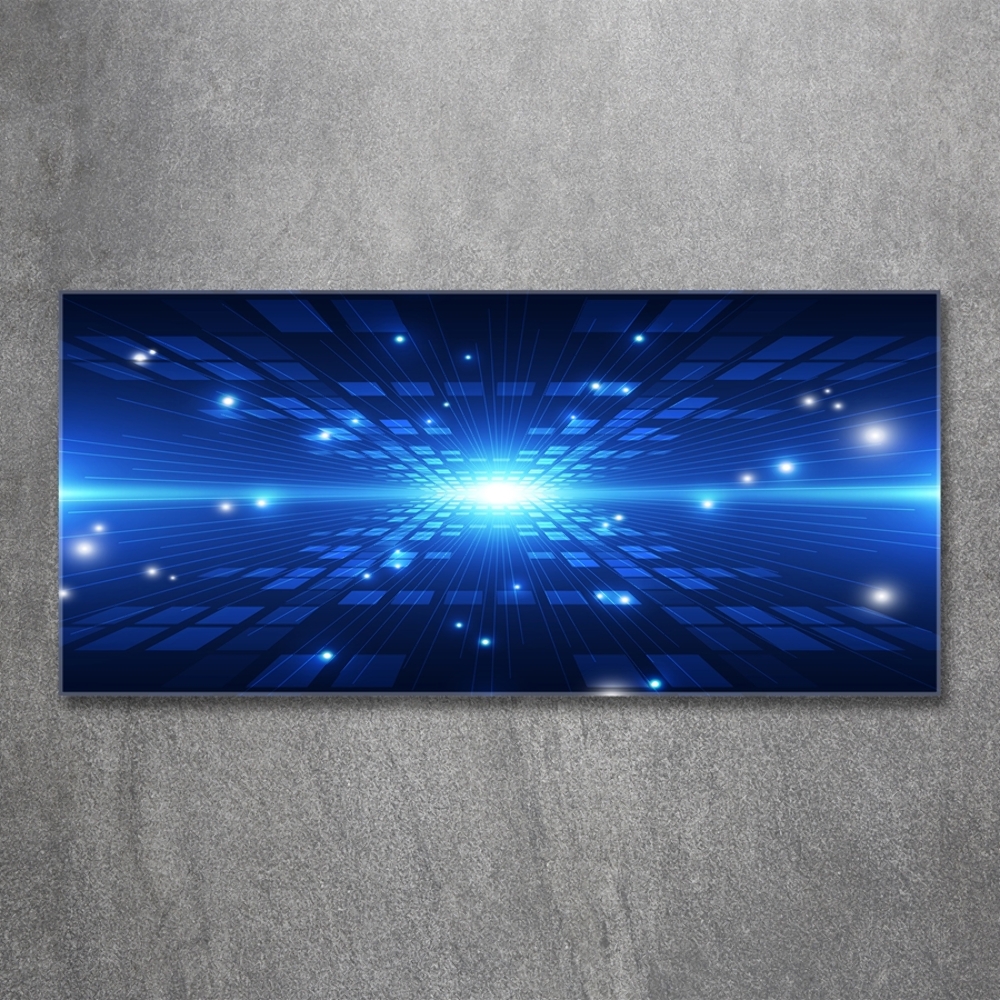 Wall art on glass Three -dimensional background