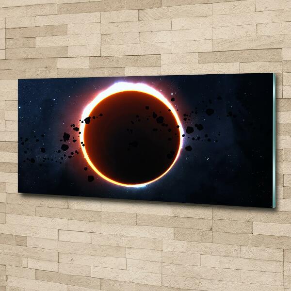 Wall art on glass Eclipse