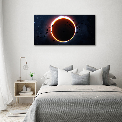 Wall art on glass Eclipse