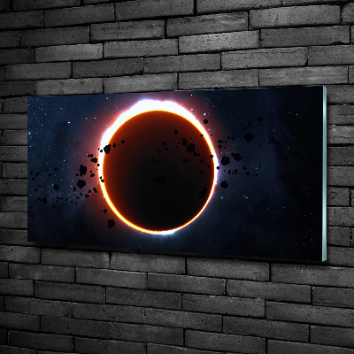 Wall art on glass Eclipse