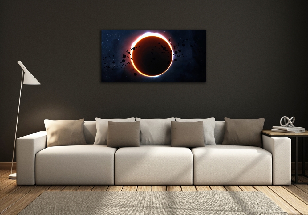 Wall art on glass Eclipse