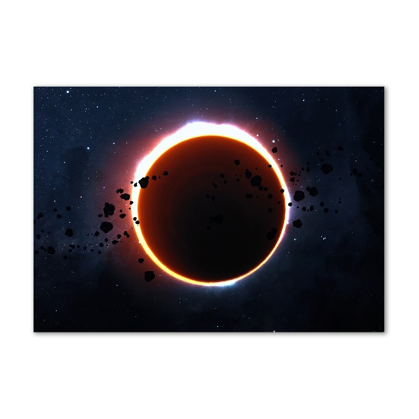 Wall art on glass Eclipse