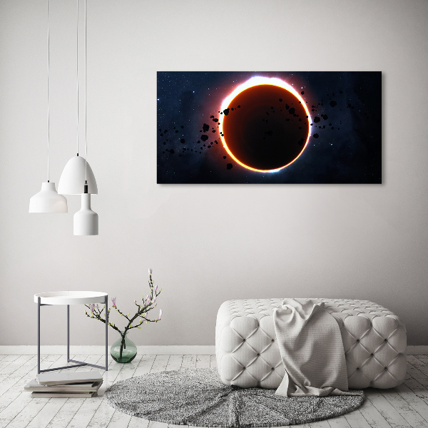 Wall art on glass Eclipse