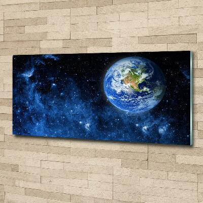 Wall art on glass Globe