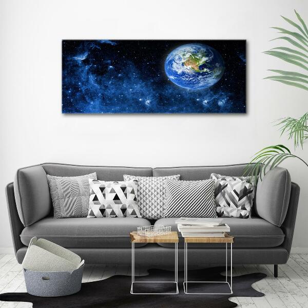 Wall art on glass Globe