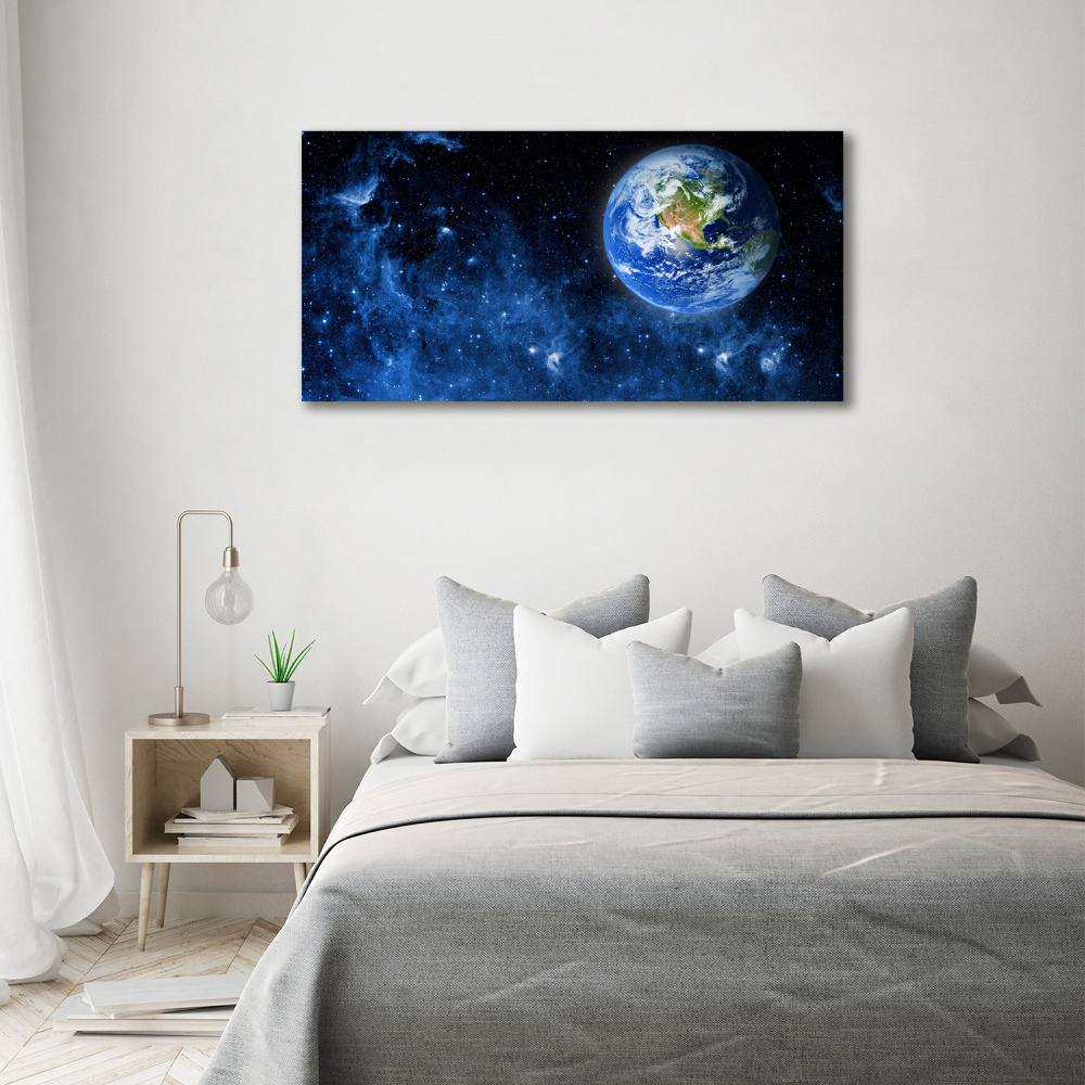 Wall art on glass Globe