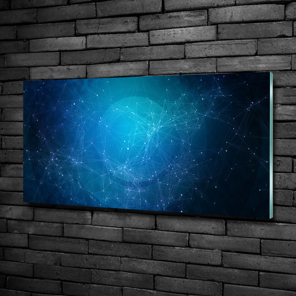 Glass wall art Constellation