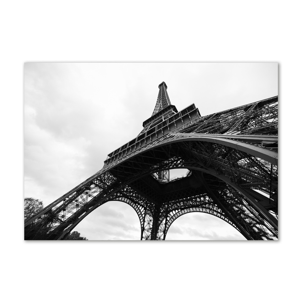 Wall art on glass Eiffel paris tower