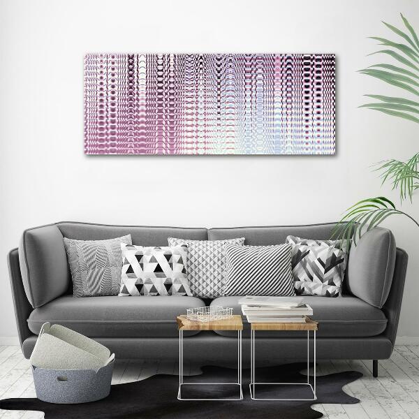 Printed glass wall art Fractal graphics