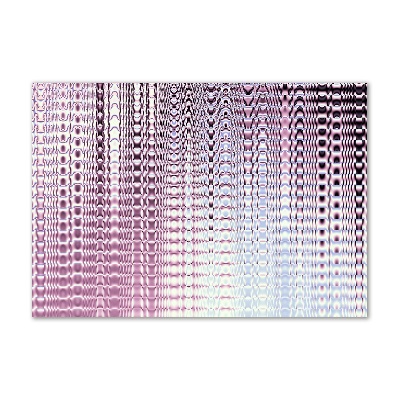 Printed glass wall art Fractal graphics