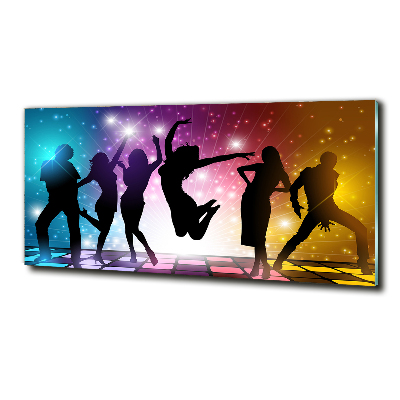 Photo printed on glass Disco