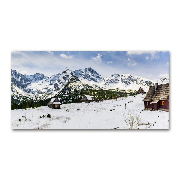 Glass picture wall art Tatra halls