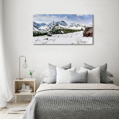 Glass picture wall art Tatra halls