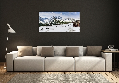 Glass picture wall art Tatra halls