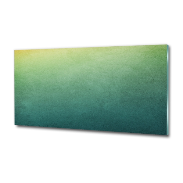 Glass wall art Sea gradient